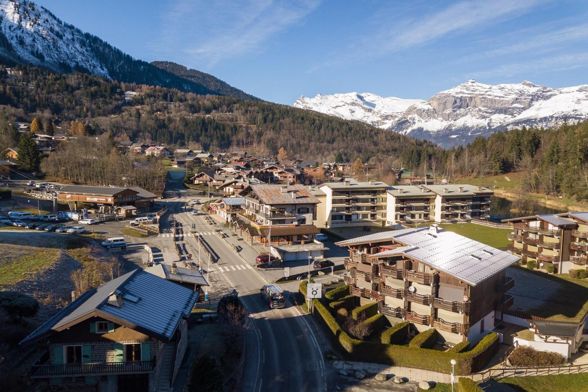 Residence Le Prarion 24A Ski In- Ski Out - Happy Rentals Les Houches Kültér fotó