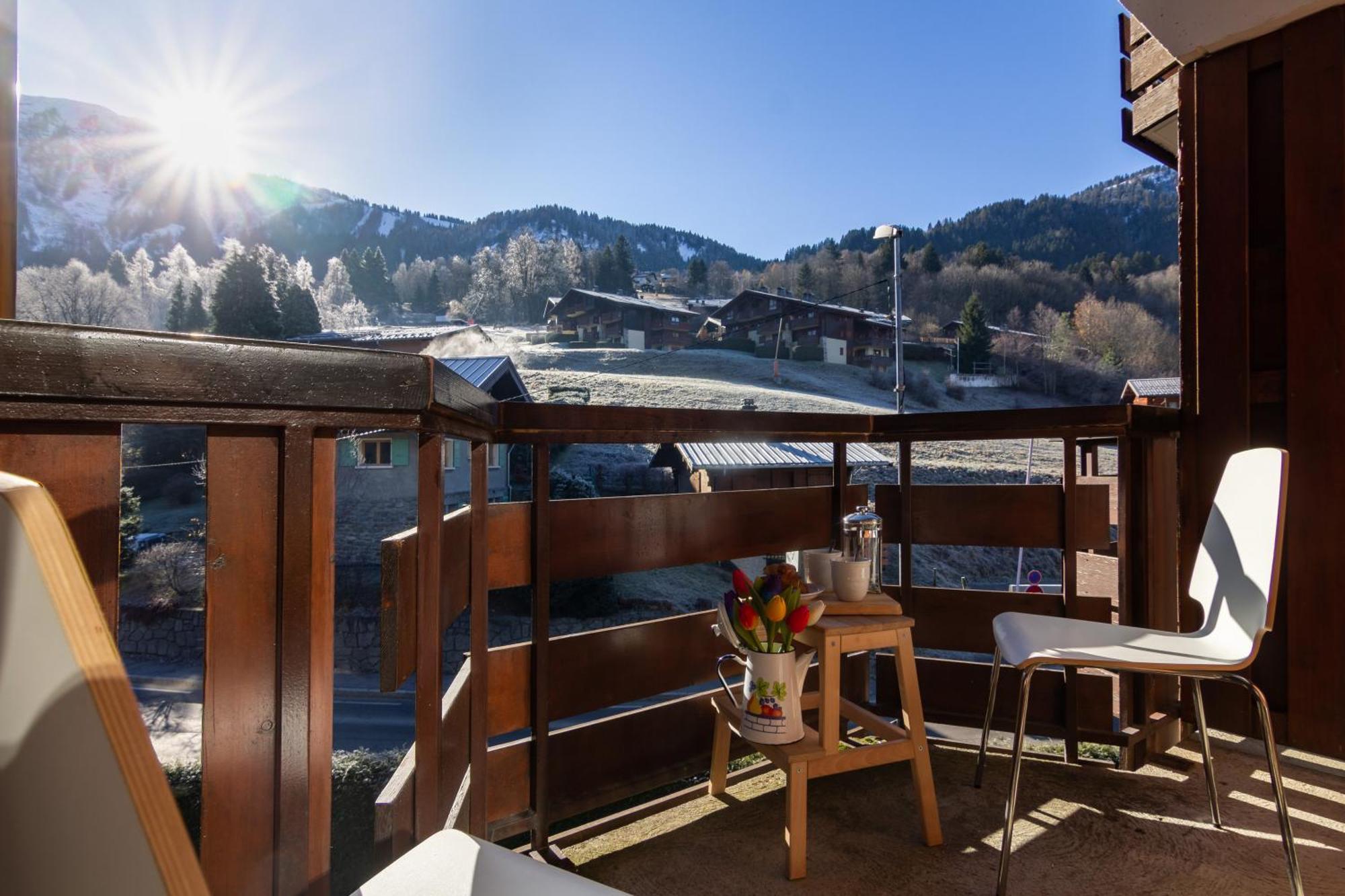 Residence Le Prarion 24A Ski In- Ski Out - Happy Rentals Les Houches Kültér fotó
