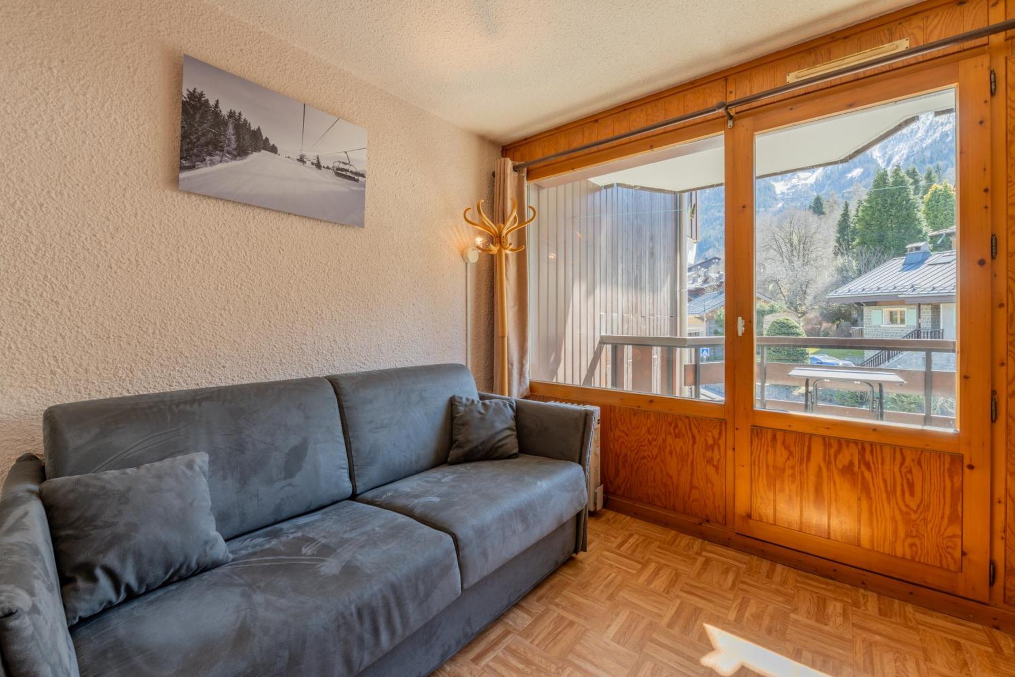 Residence Le Prarion 24A Ski In- Ski Out - Happy Rentals Les Houches Kültér fotó